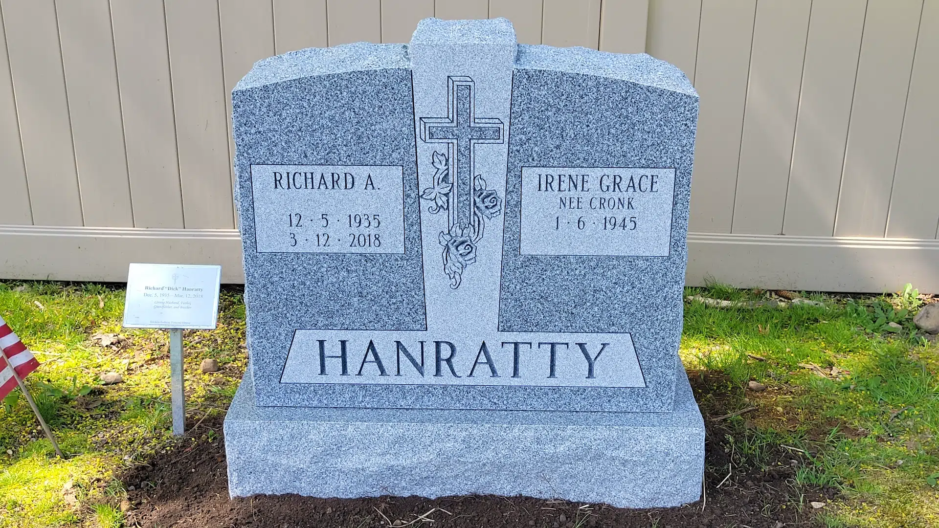 Granite Custom/Personalized Bench hand-carved by Memorial Bench Studio in NJ — image 2